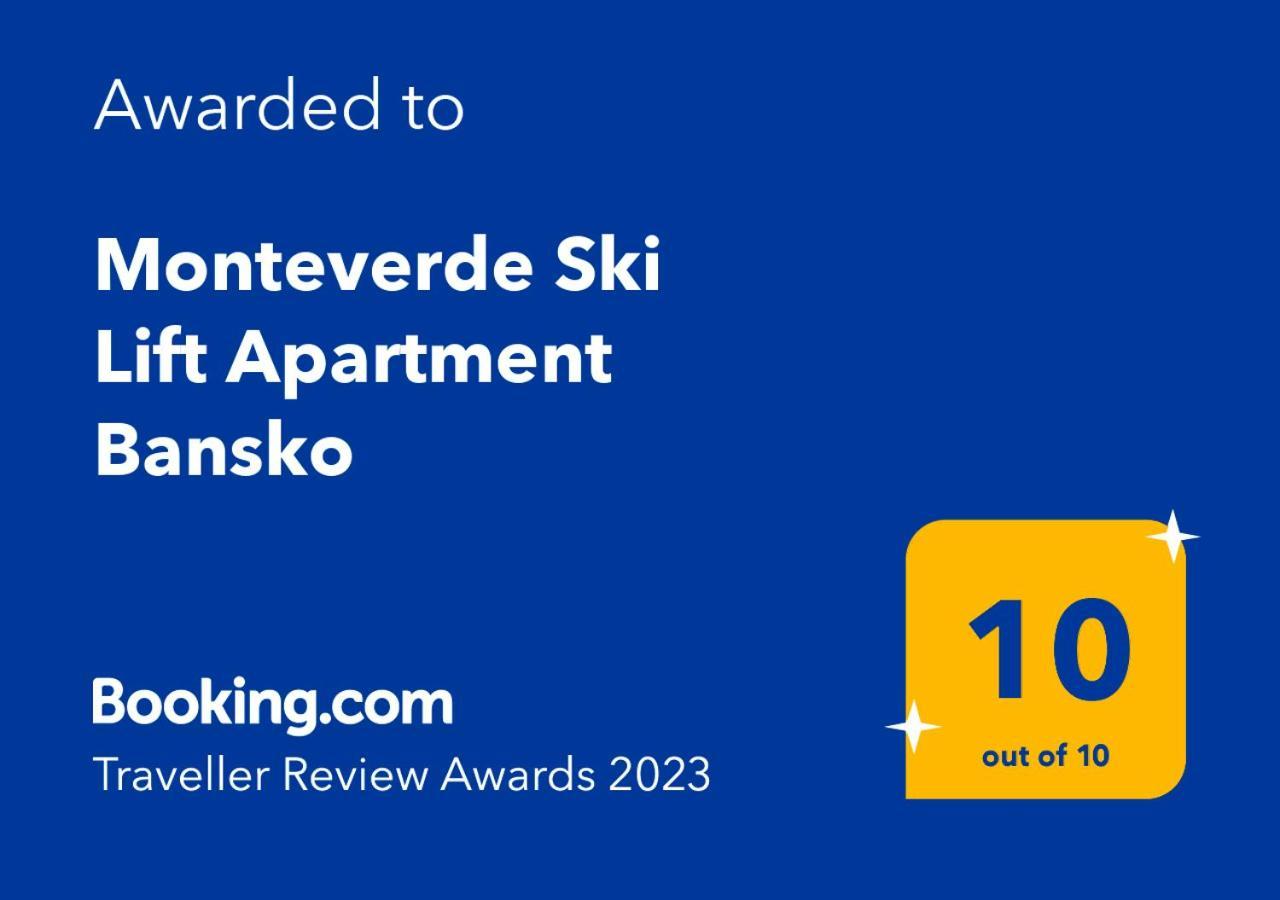 Monteverde Ski Lift Apartment Bansko Bagian luar foto